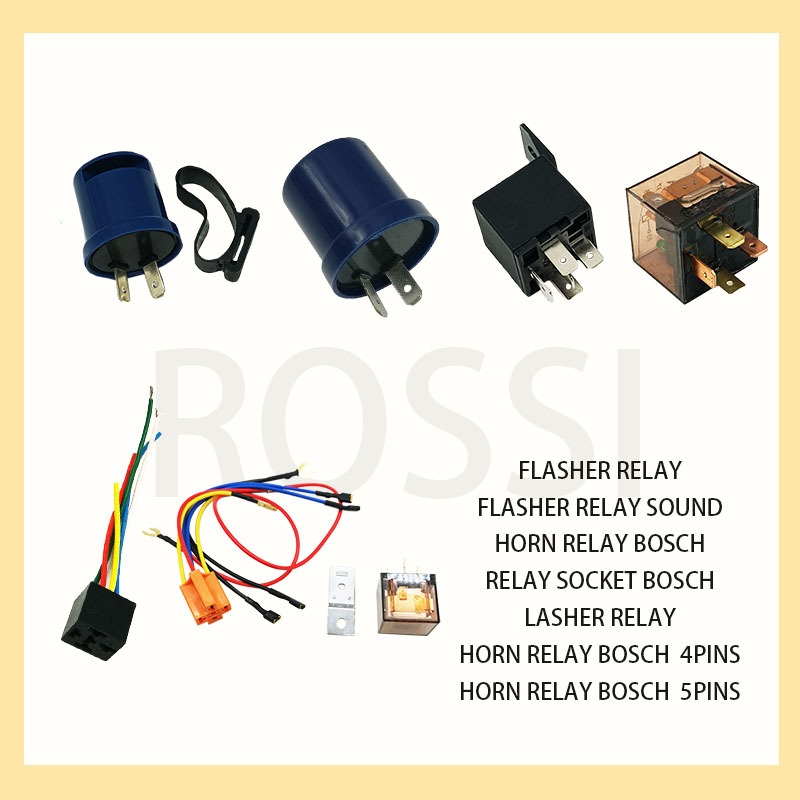 1PC FLASHER RELAY FLASHER RELAY SOUND HORN RELAY BOSCH RELAY SOCKET ...