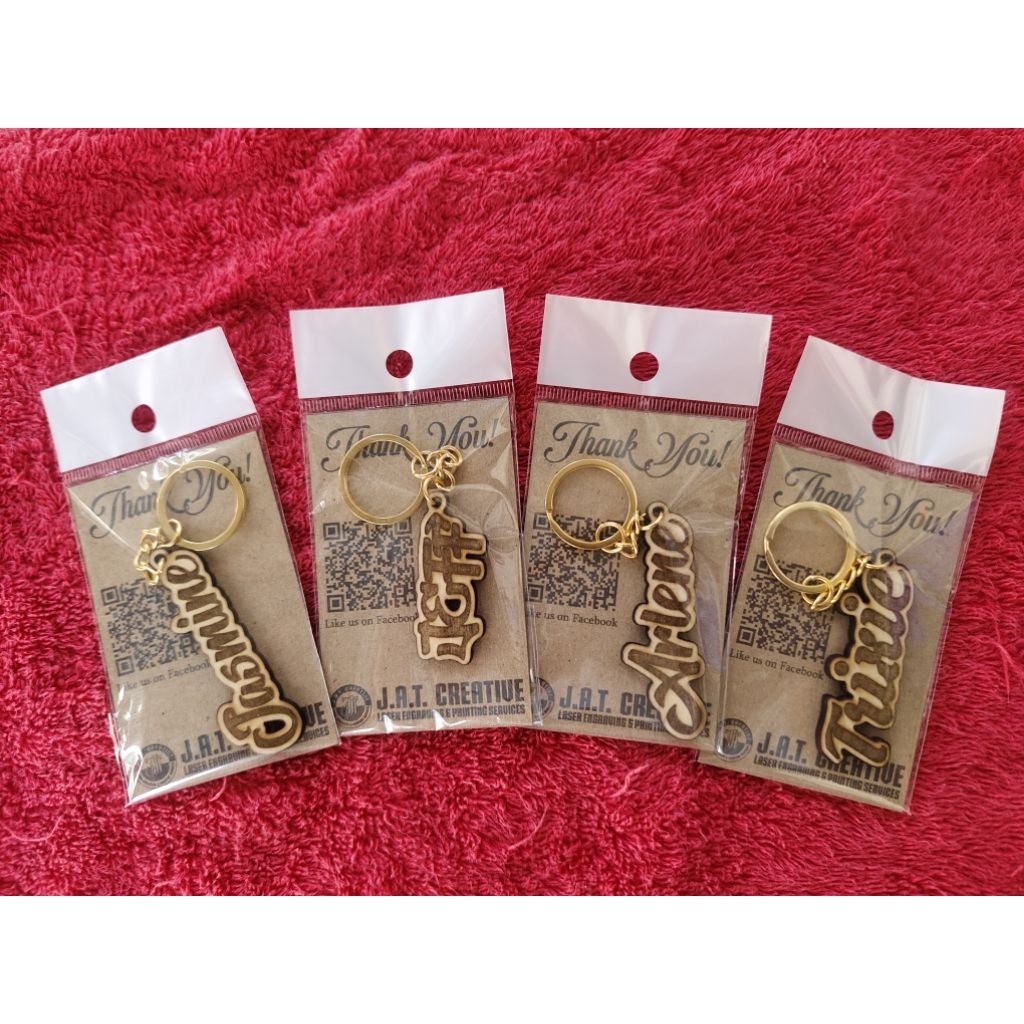 Customized Wooden Keychain | Shopee Philippines