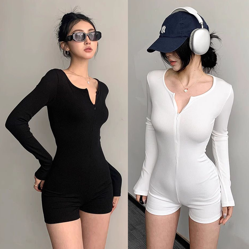 Full Shaper Body Shaper With Zipper Crotch Post Surgery Shapewear ...