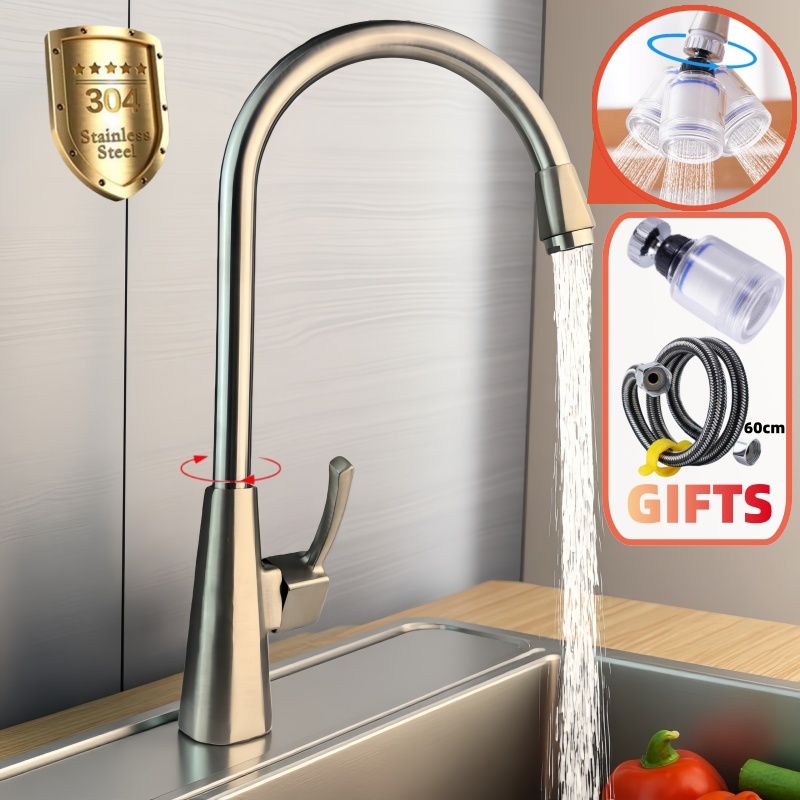 Kitchen Faucet Na May Single Handle Simple At Stylish Para Sa ...