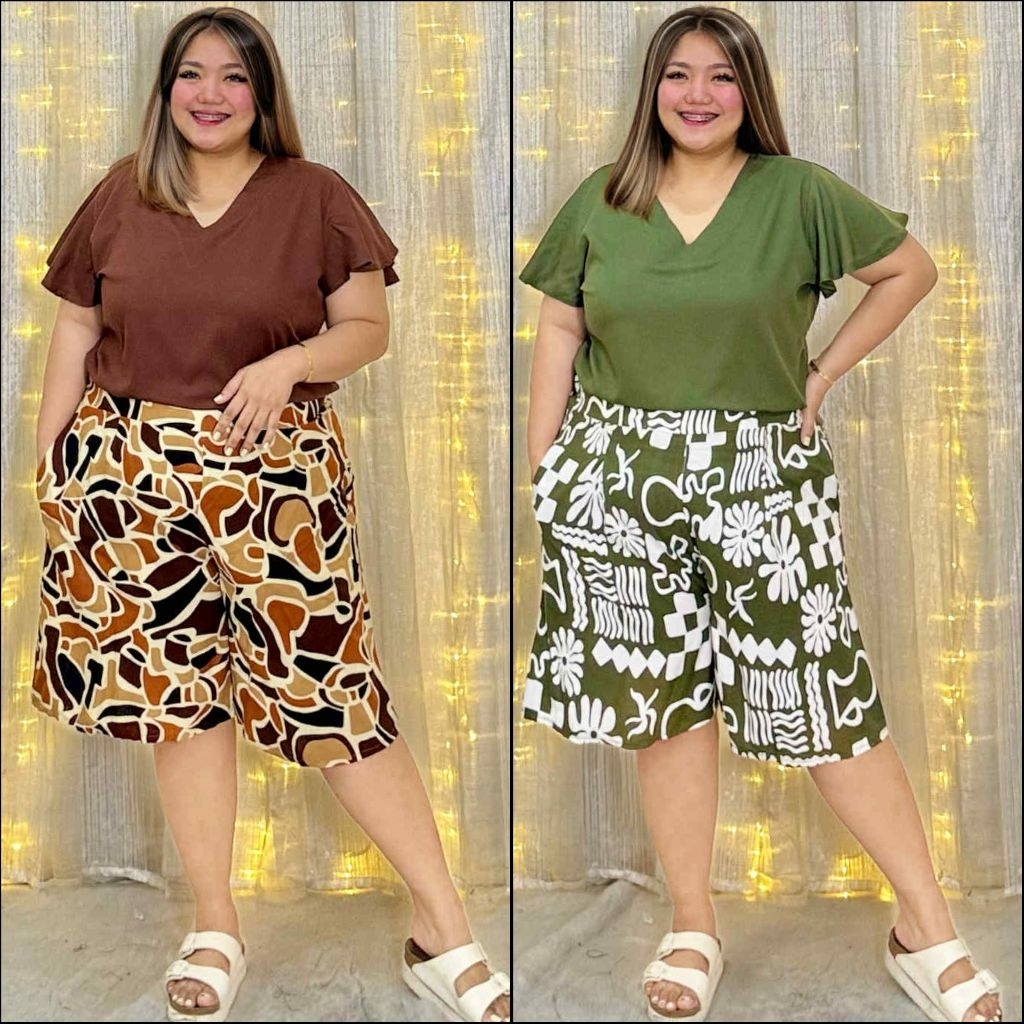 ️ CHELSEA PLUS SIZE CHALLIS TERNO TOKONG ( 2XL-5XL ) | Shopee Philippines