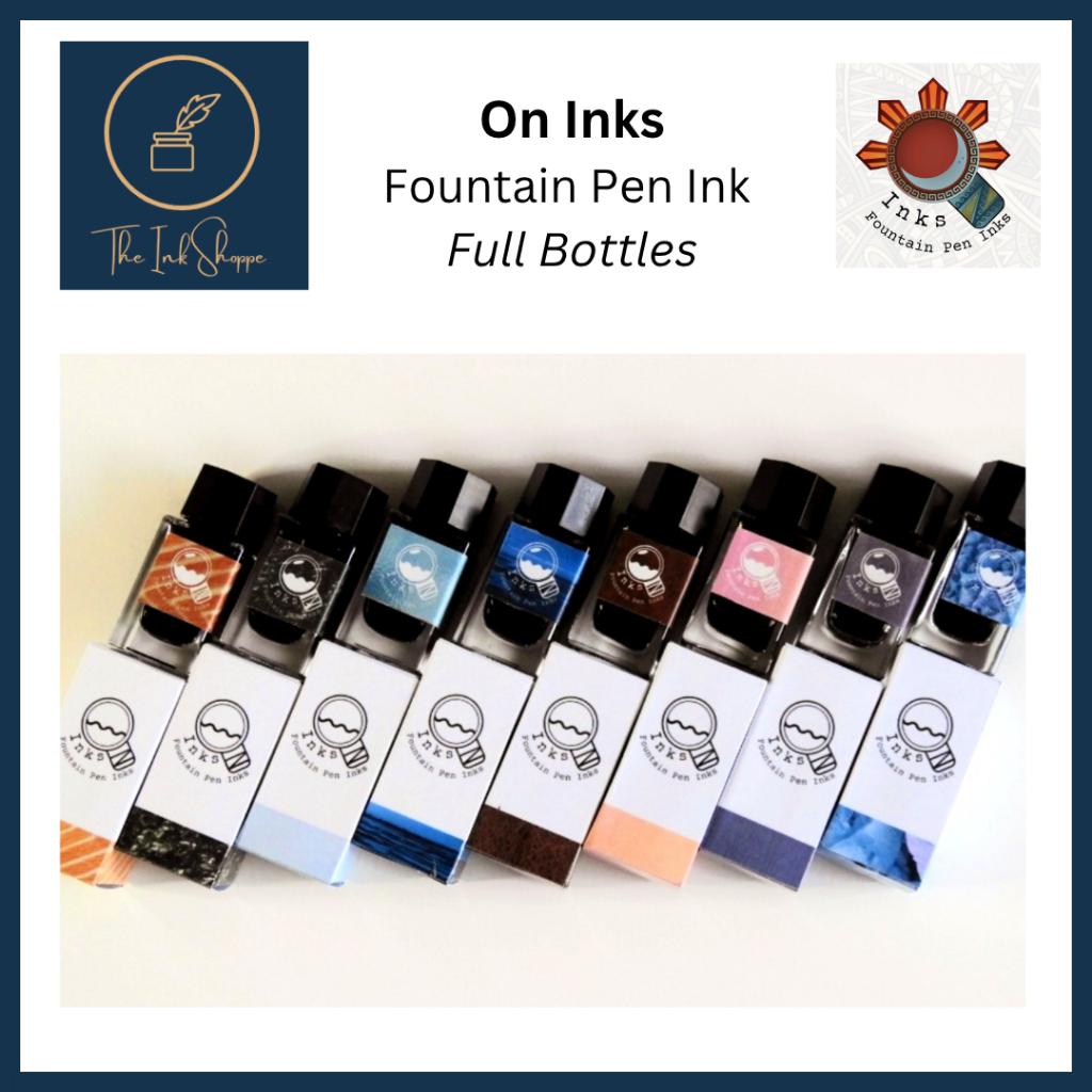 On Inks Fountain Pen Ink Full Bottle | Shopee Philippines