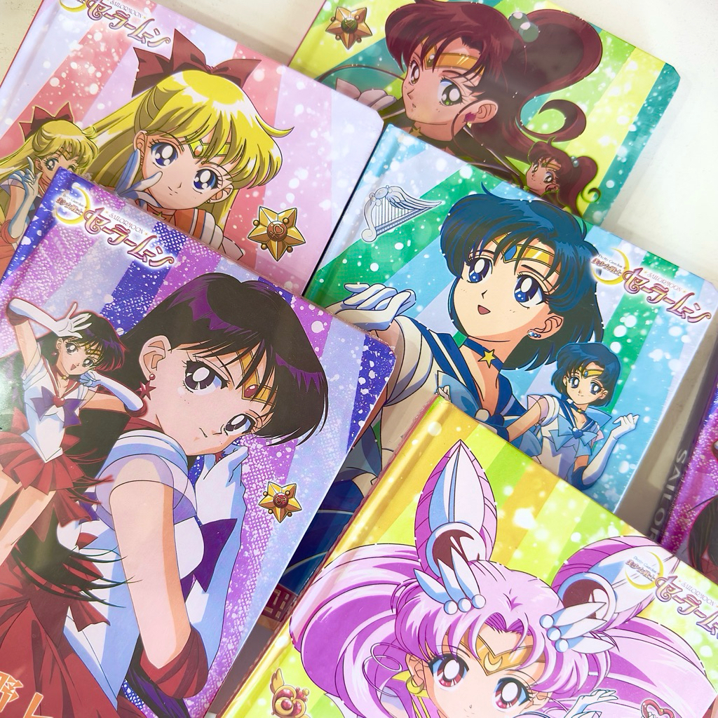 Brandew Sealed Sailor Moon A5 Hardbound Printed Notebook Sailor Venus ...
