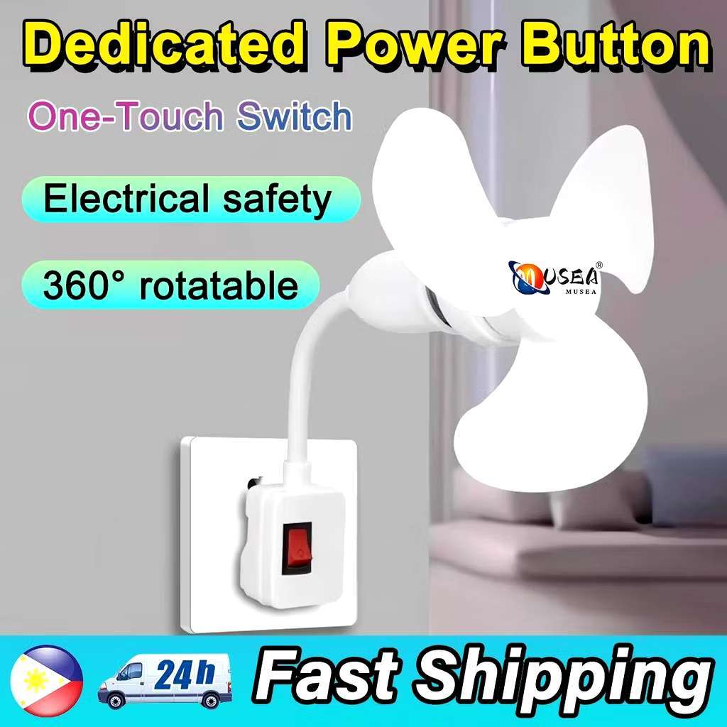 Simple Small Fan with Plug Strip - Minimal Features for Basic Cooling ...