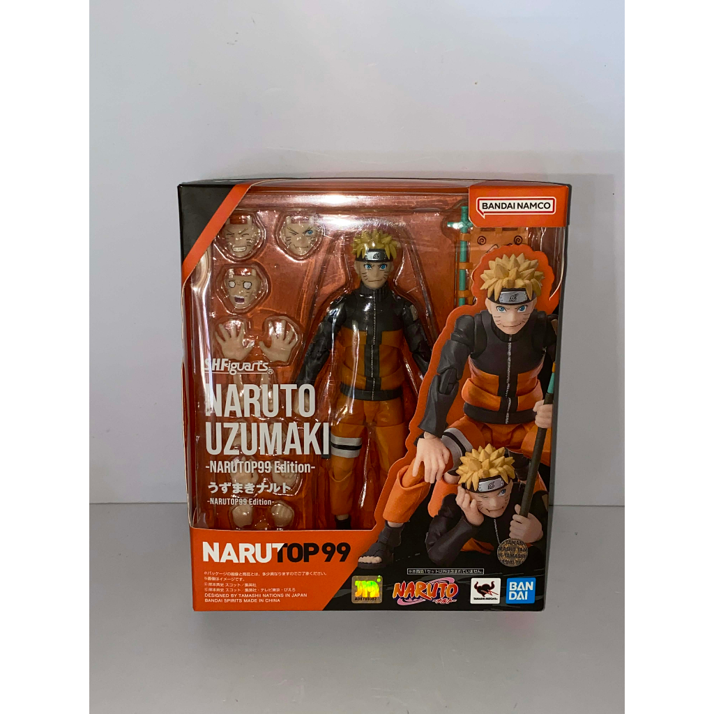 S.H.Figuarts SHF Naruto Uzumaki Narutop99 BIB (Back in Box) | Shopee ...