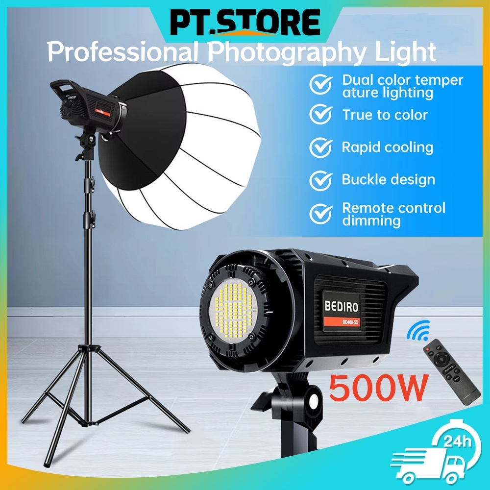 Professional Photography Light 500W Flash Light for Video and photo ...