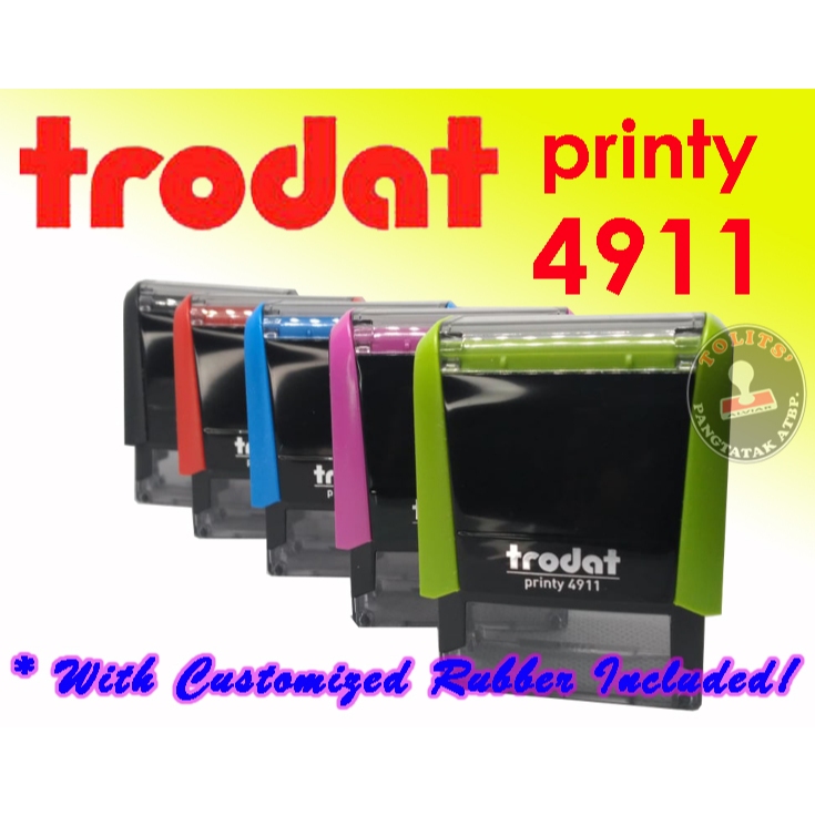 Trodat 4911, 4913 Personalized Stamp（Engraving service not supported ...