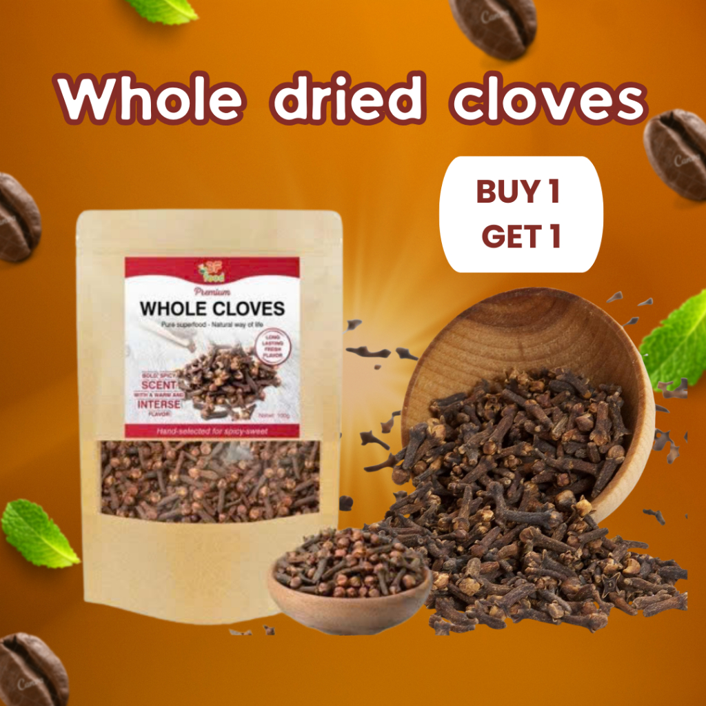 [BUY 1 GET 1] Dried Cloves Cloves Herbs Organic Natural Cloves Whole ...