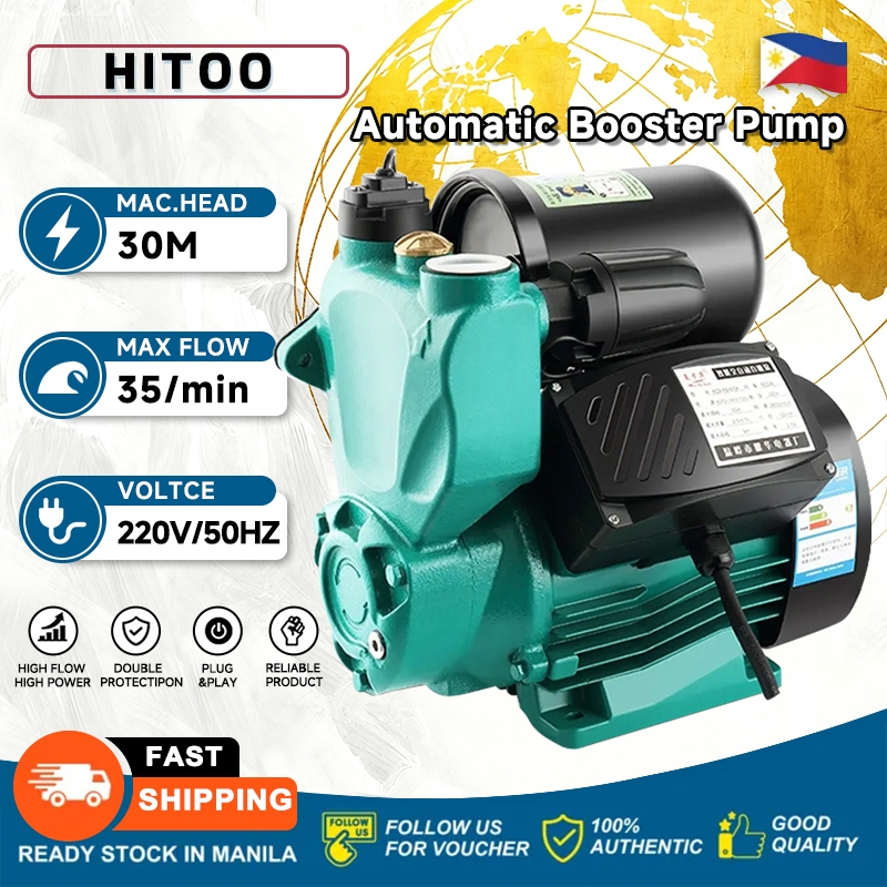 Automatic Booster Pump Jet Pump Jetmatic Water Pump 220V (35L/min) Self ...