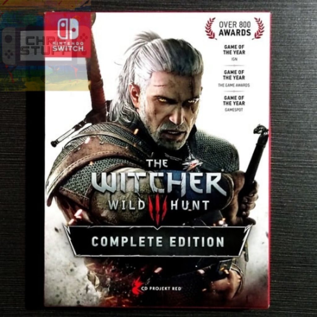 Nintendo Switch The Witcher III Wild Hunt Complete Edition | Shopee ...