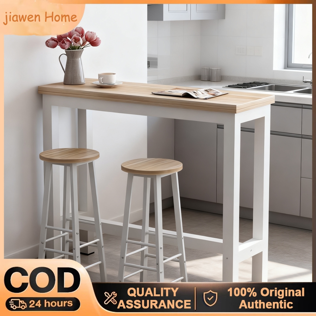 Set with chair Simple bar table 1table+2chair 1 x Bar Table & 2 x High ...