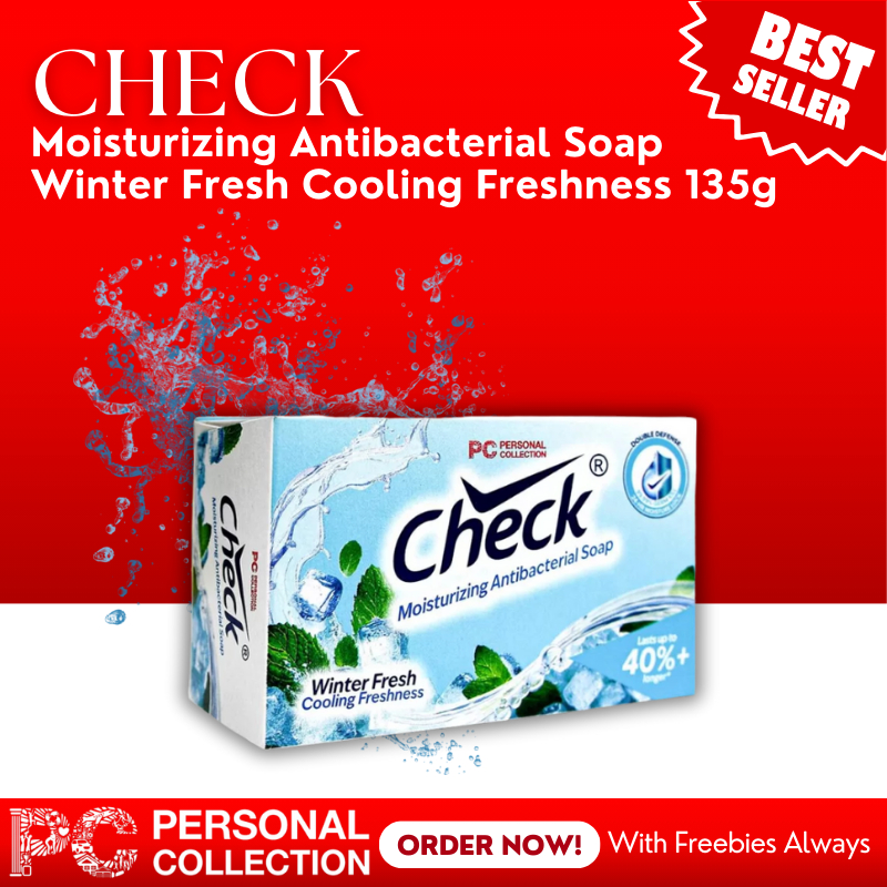 Personal Collection Check Soap 135g | Moisturizing Antibacterial Winter ...