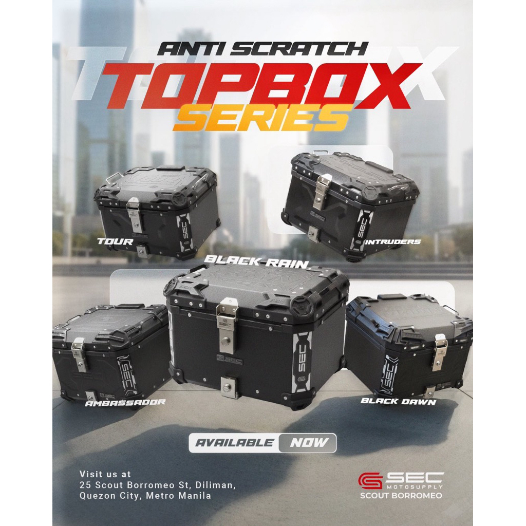 Shop sec top box 45 liters for Sale on Shopee Philippines