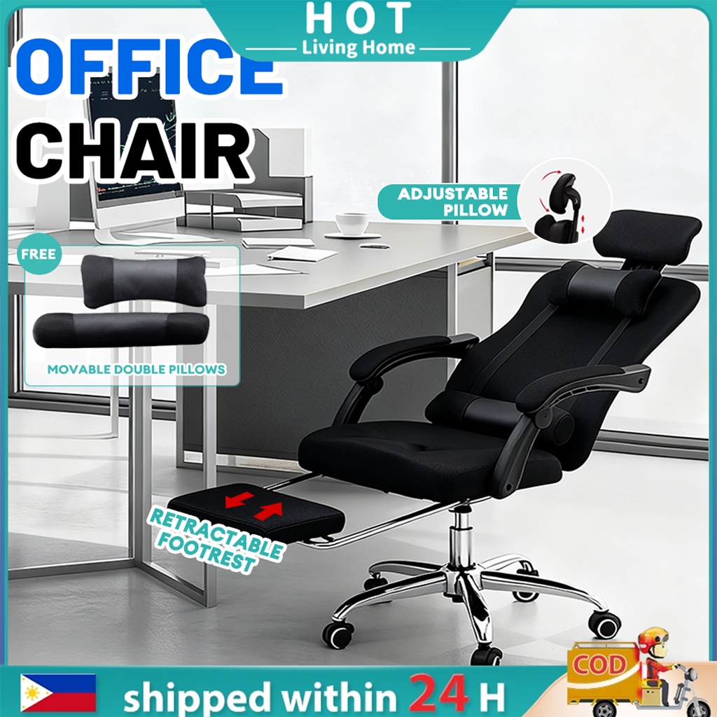 Ergonomic Office Chair Gaming Chair Reclining Computer Chair Mesh Chair ...