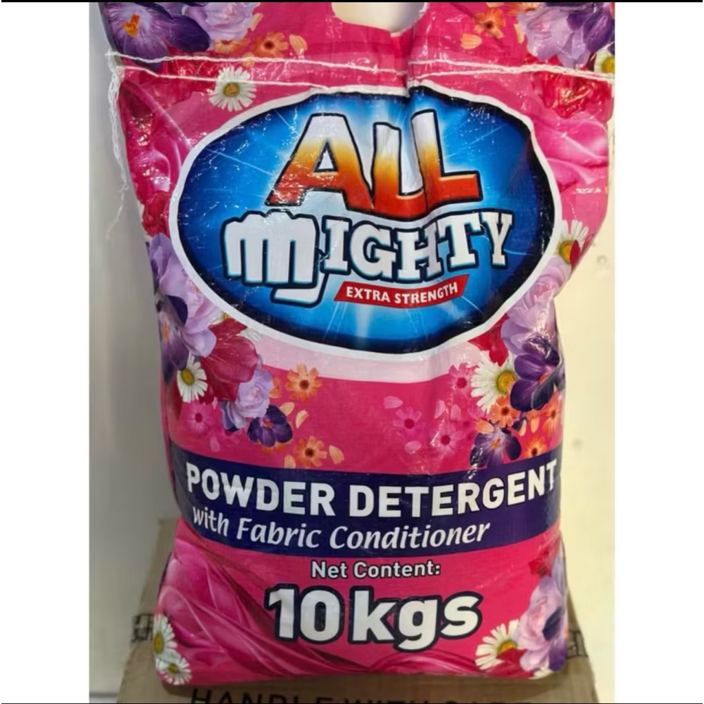 10kg ALL MIGHTY Detergent Powder | Shopee Philippines