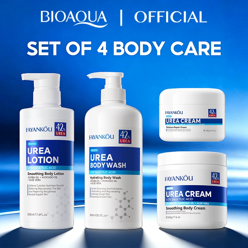 BIOAOUA 500ml Urea Body Lotion with Ceramides for Deep Moisturization ...