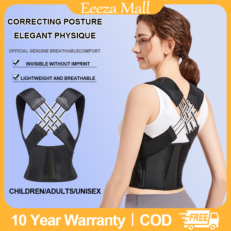 Eeeza Back Posture Corrector For Men And Women Brace Support Belt ...