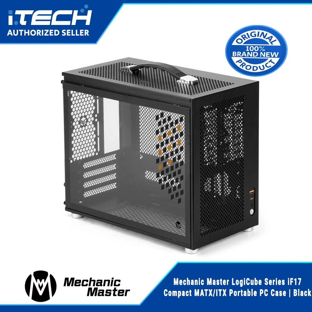 Mechanic Master LogiCube Series iF17 Compact MATX/ITX Portable PC Case ...