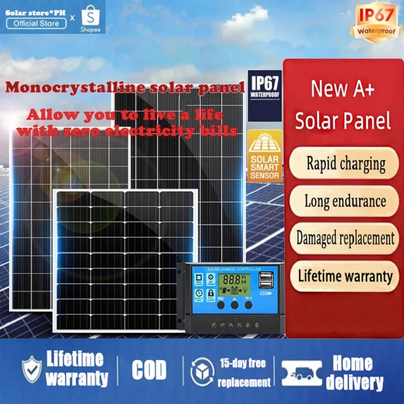 400W/500W Original Solar Panel New Monocrystalline Silicon Solar Panel ...