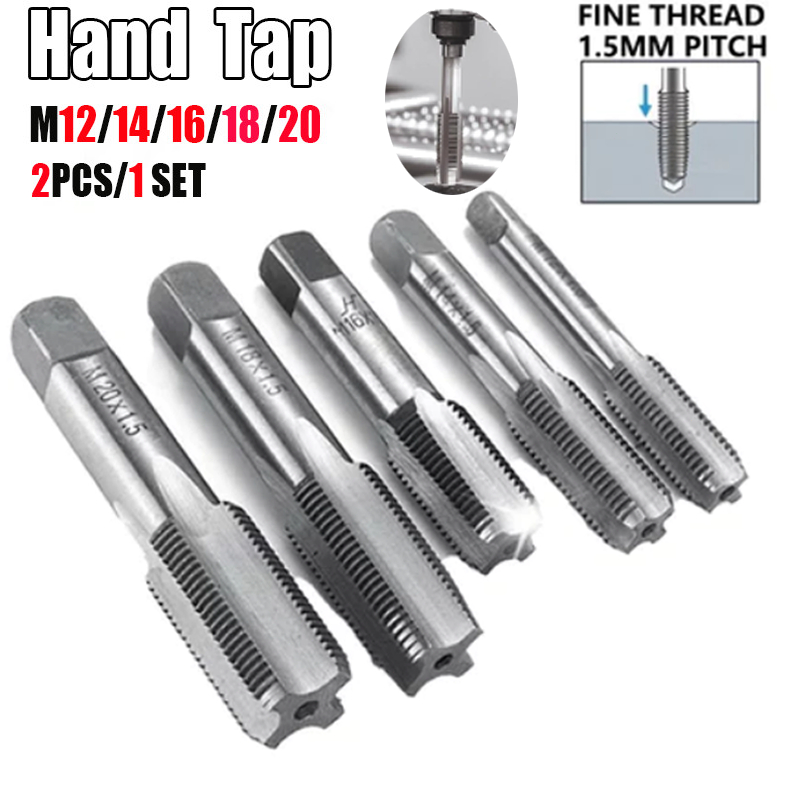 M12-M20 Hand Tap Square Handle Straight Groove Thread Tapping Thread ...