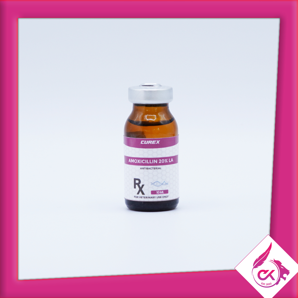 Curex Amoxicillin20%LA for Animal Use Only (Injectable) | Shopee ...