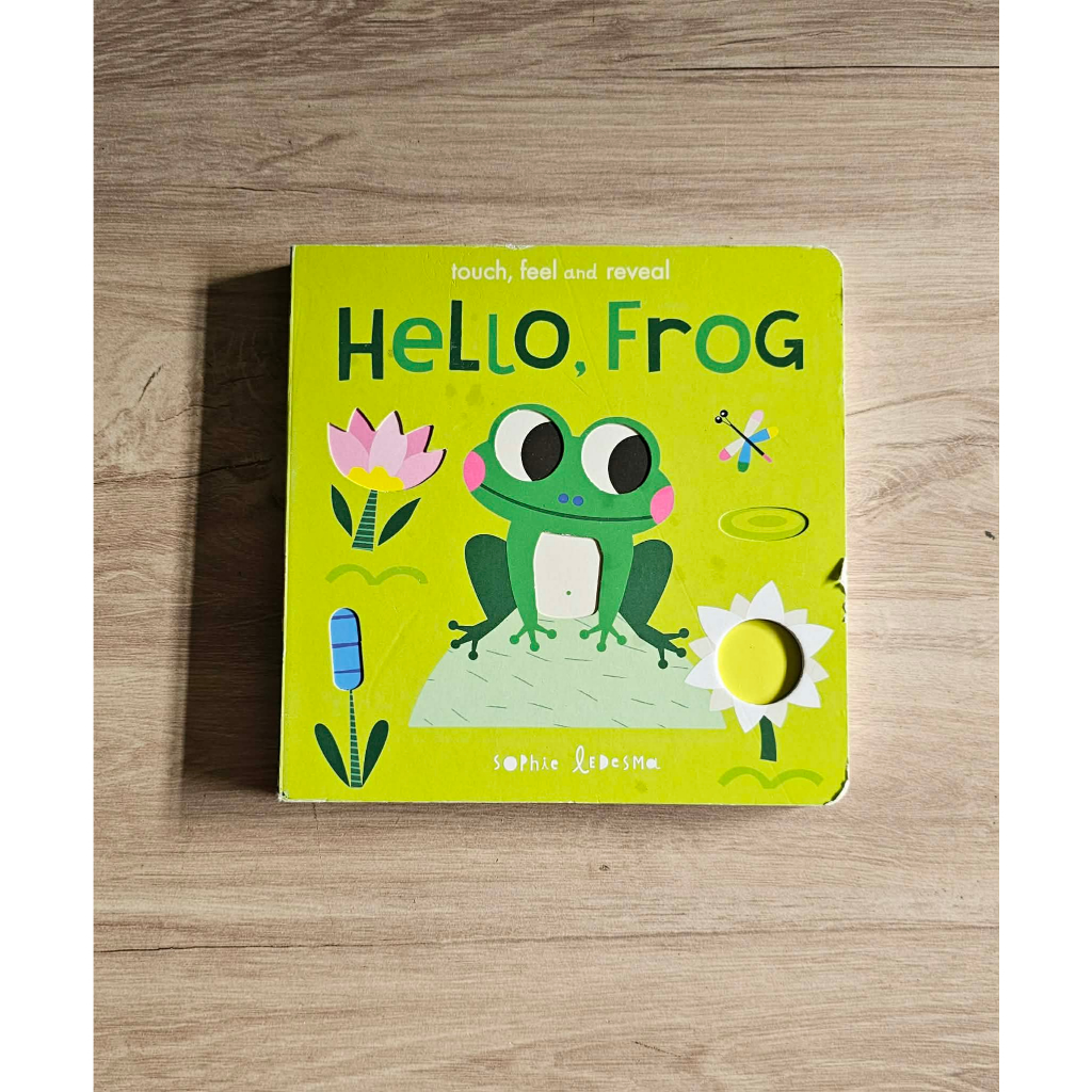 Hello, Frog [Board book – Lift the flap/Touch, Feel and Reveal/Sensory ...