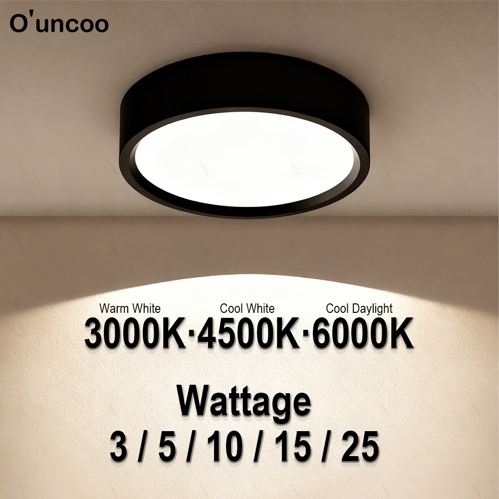 O'uncoo Pin light Surface Mounted Led Ceiling Light 3W 5W 10W 15W 25W ...