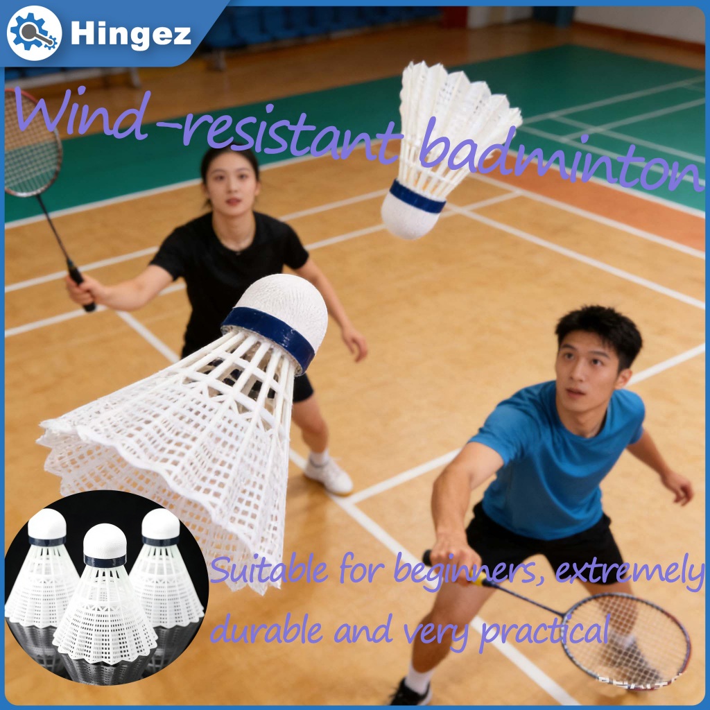 Extremely durable badminton Nylon badminton shuttlecock Wind-resistant ...