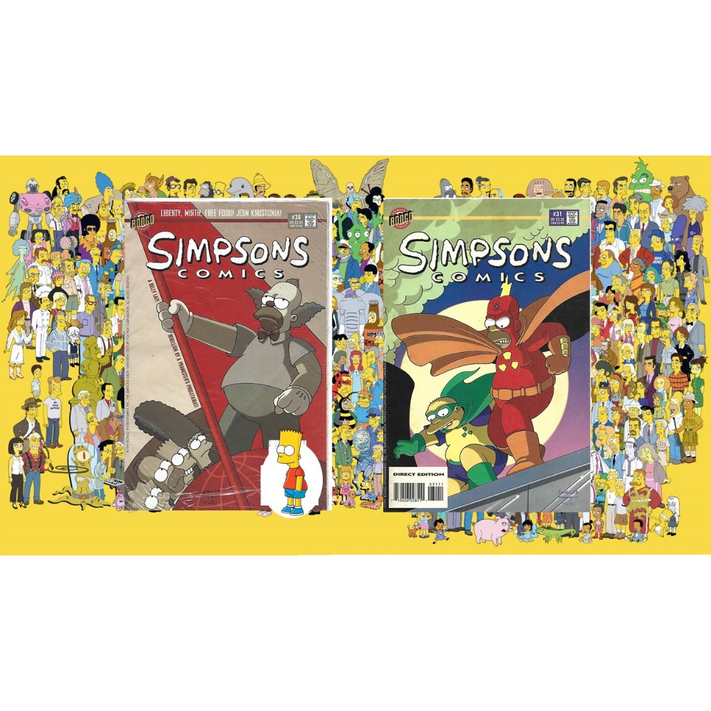 90s The Simpsons Comics | Shopee Philippines
