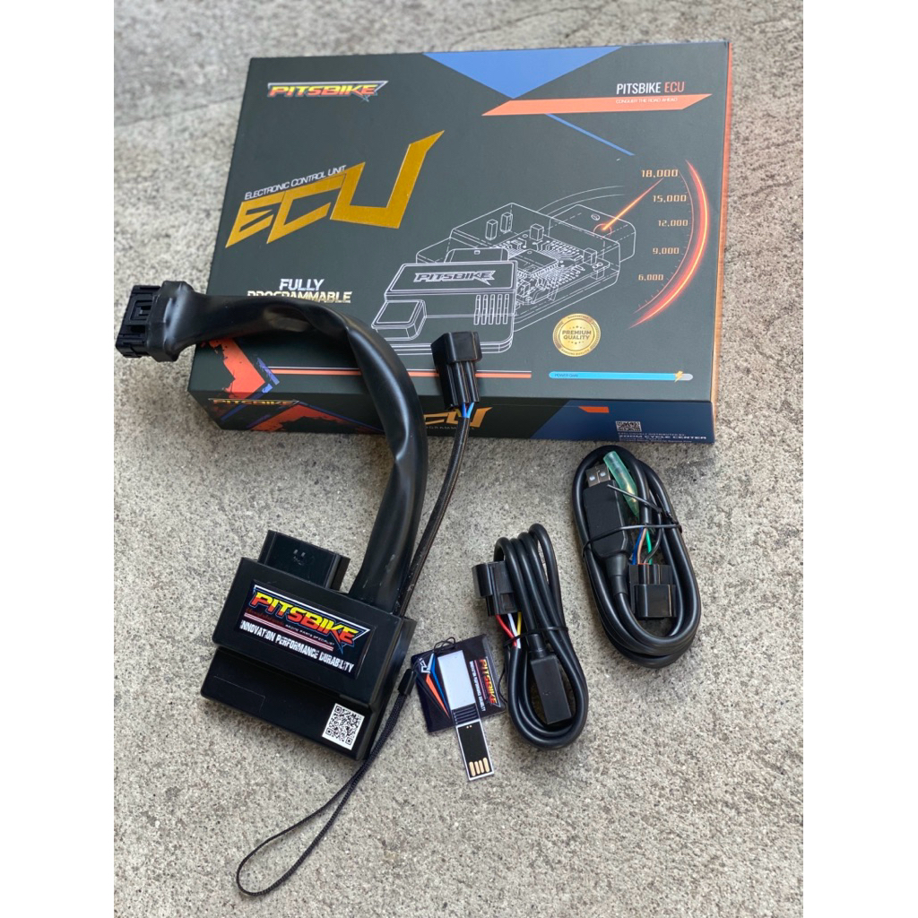 PITSBIKE CLICK 125 150 V3 FULLY PROGRAMABLE ECU V4 SUPER PRO | Shopee ...