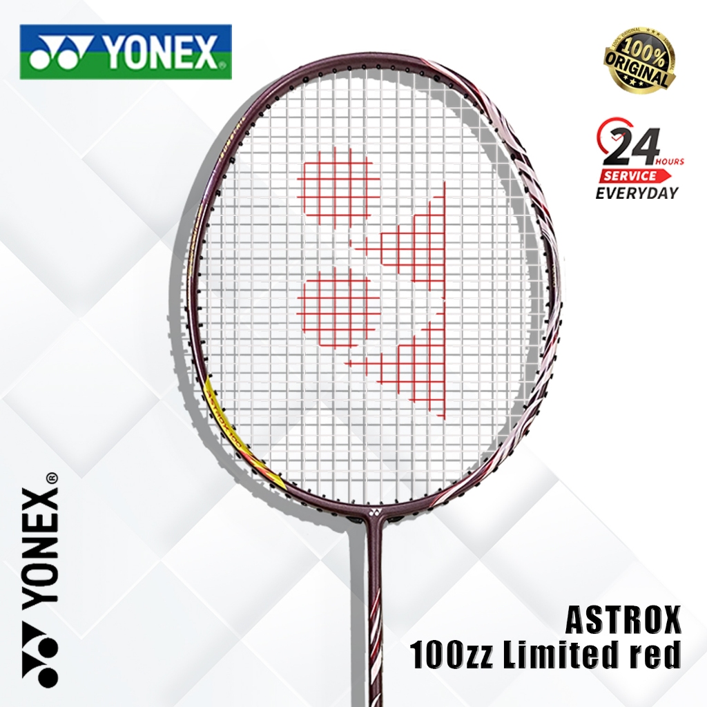 YONEX ASTROX 100ZZ Limited red Badminton Racket Full Carbon Single 4U ...