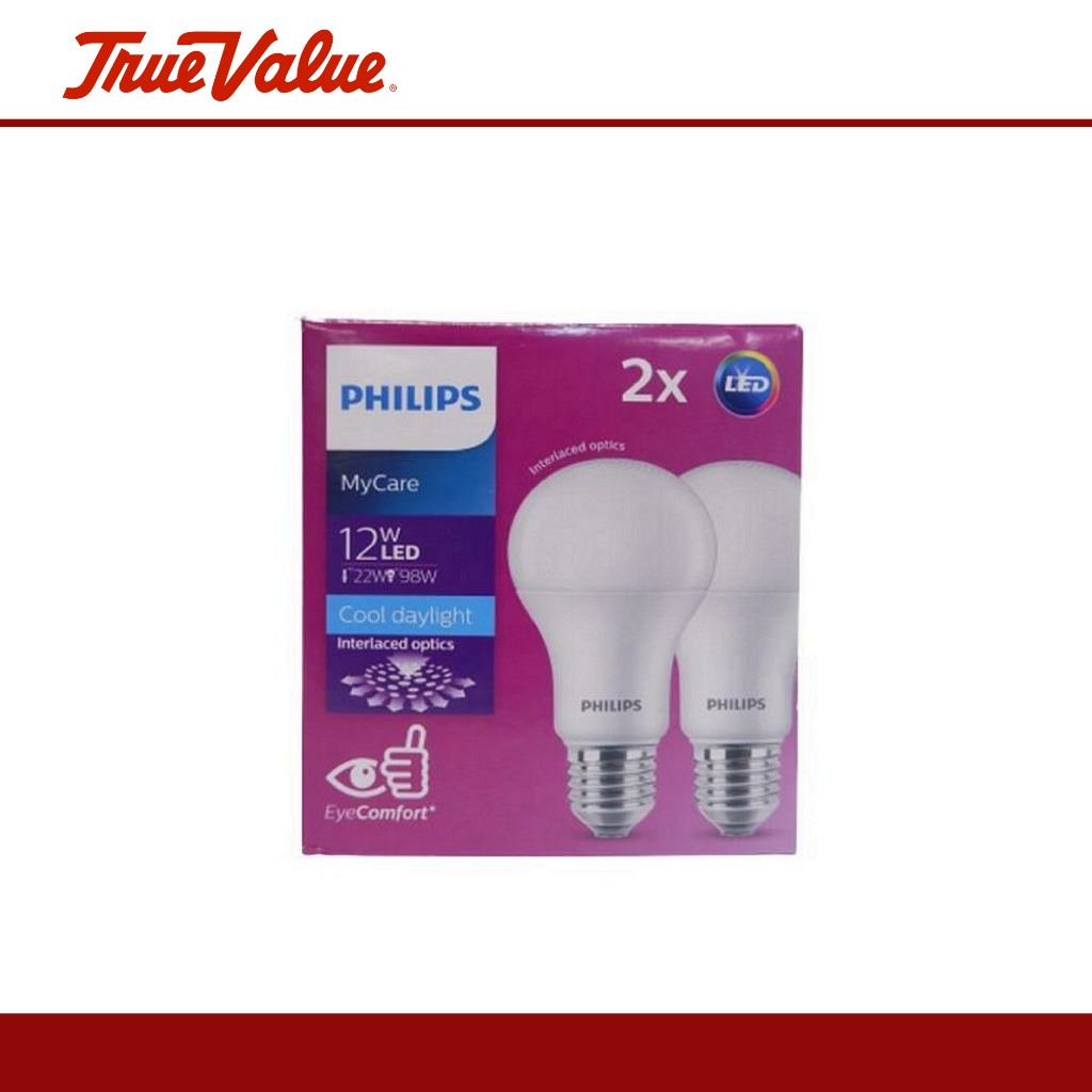 Philips Gen8 LED Bulb 12W Cool Daylight Twin Pack | Shopee Philippines