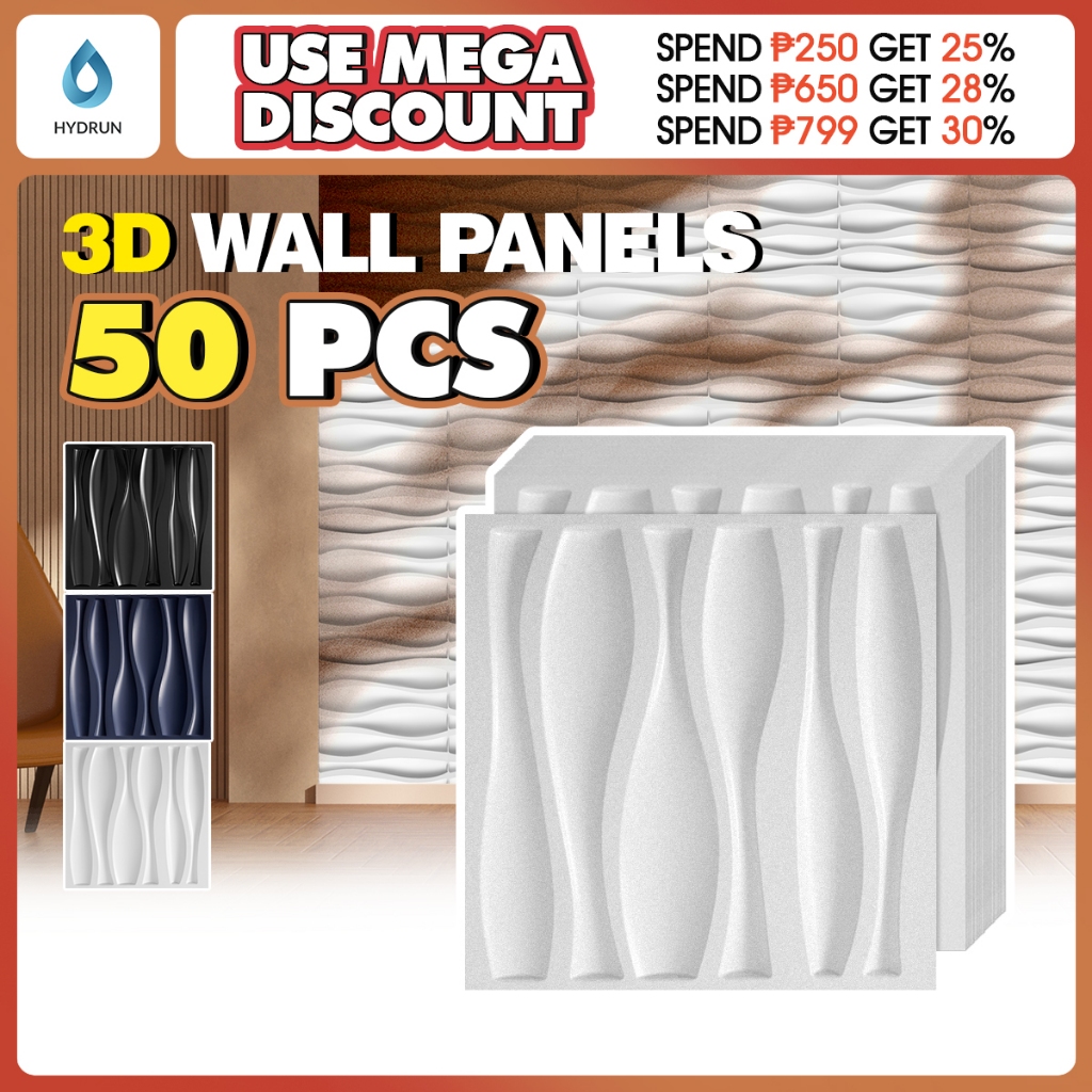 PVC Wall Panel 3D Design Wallpaper For Room Kitchen Living Room ...