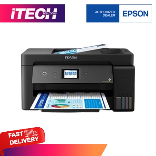EPSON PRINTER ECOTANK L14150 /PRINTS UP TO A3+ (FOR SIMPLEX/7,500 PAGES ...