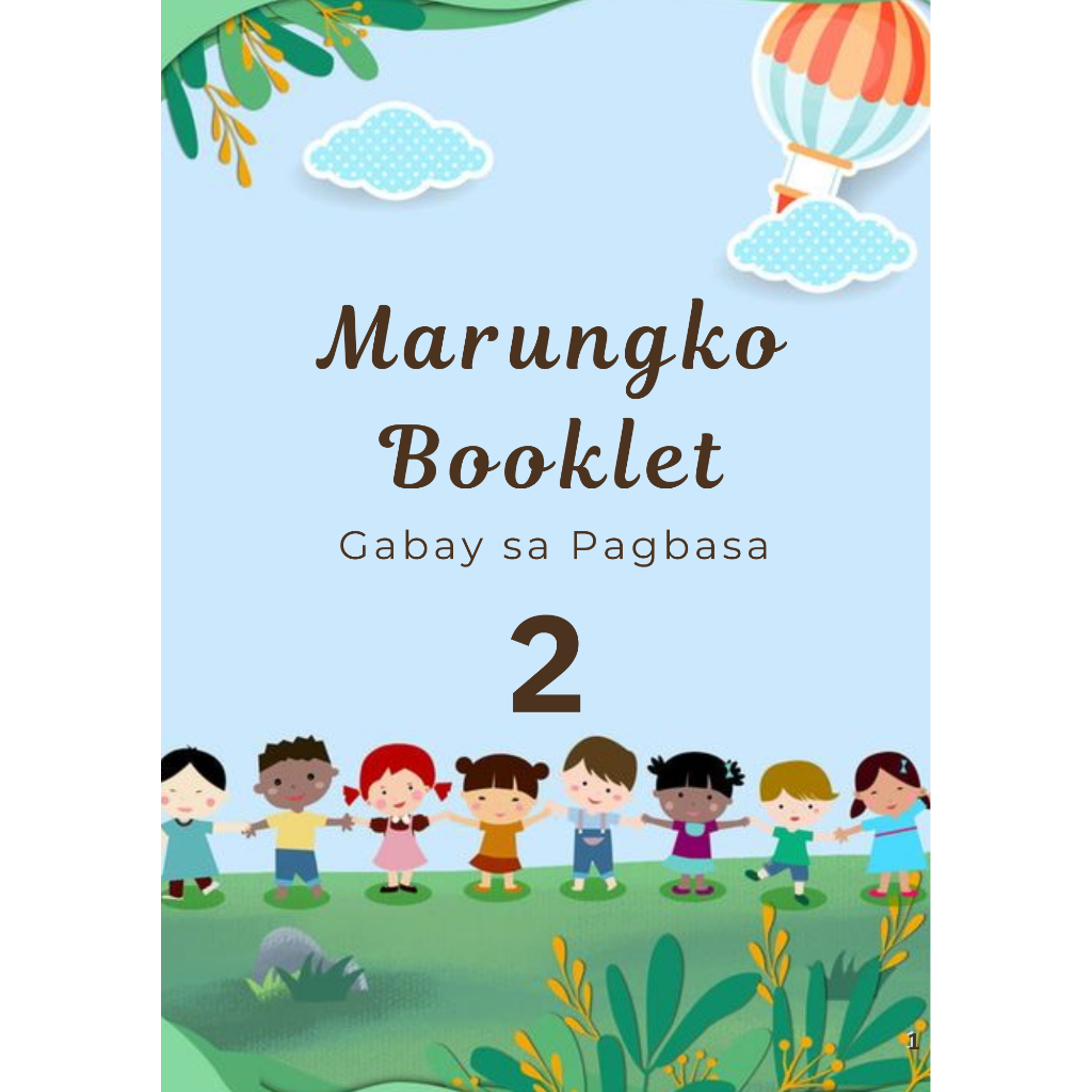 Marungko Booklet 1–5 | Filipino Reading Materials for Kids | Beginner ...