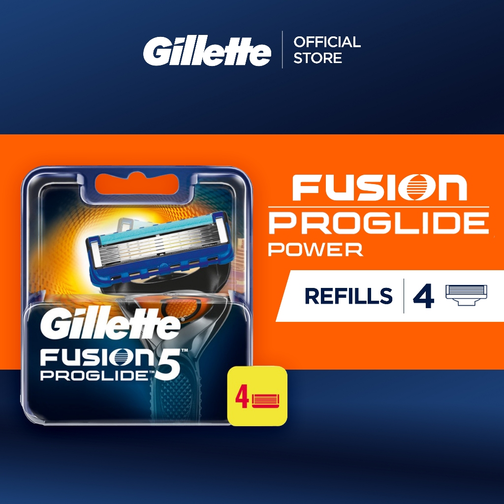 Gillette Fusion ProGlide Flexball 4 Power Razor Blade Refills 4s [Shave ...
