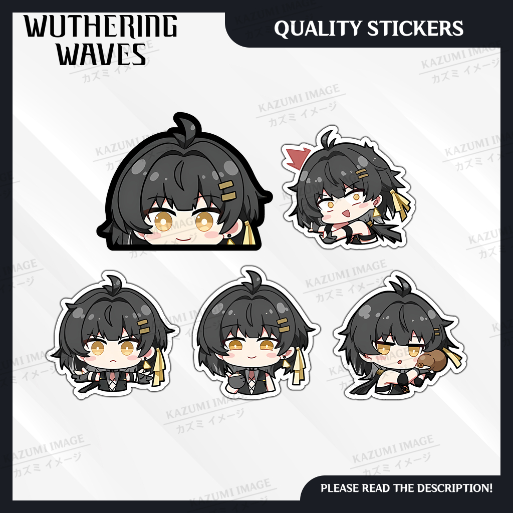 Wuthering Waves - Rover (Female) - Peeker - Waterproof Stickers ...