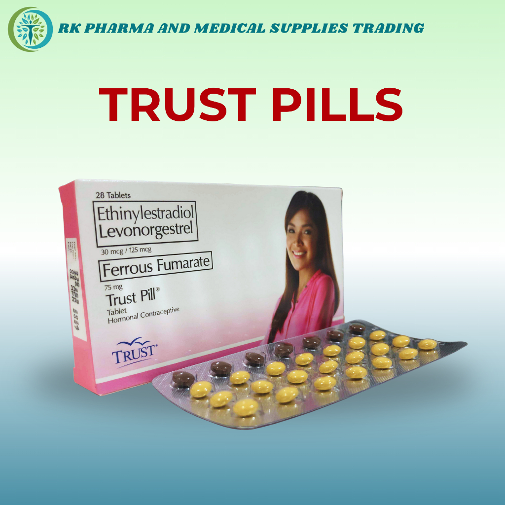 TRUST PILLS 28 TABLETS 100% FDA APPROVED AUTHENTIC | Shopee Philippines