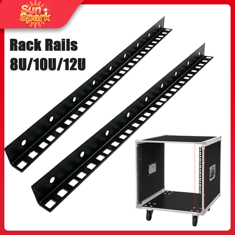 8U/10U/12U Vertical Rack Rail Flight Case Rail Rack U-shaped Fixing ...