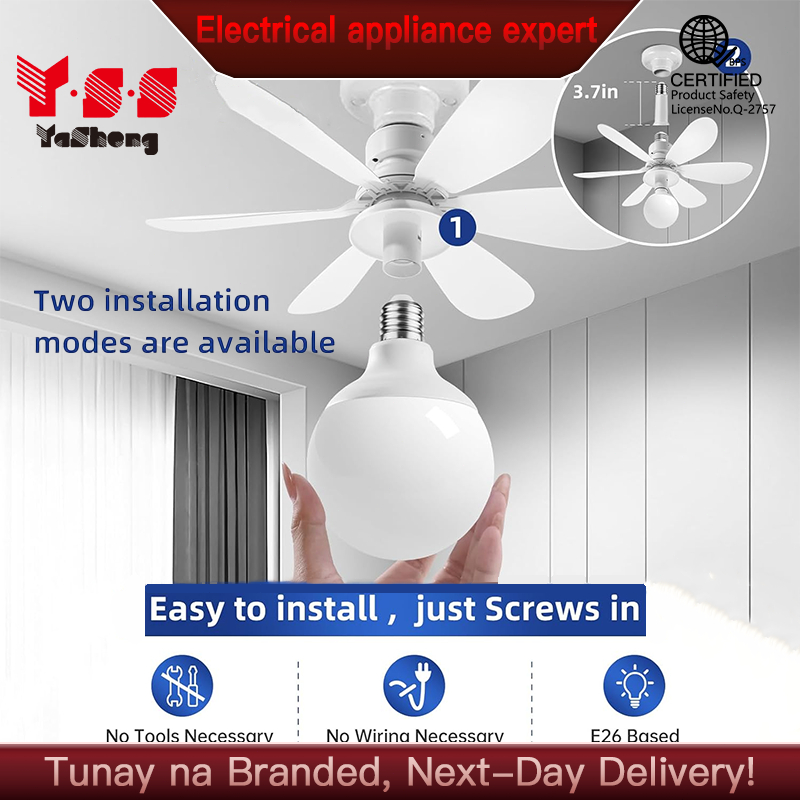 【Nakakalaglag】Y·S·S YaSheng Household quiet ceiling fan with light ...