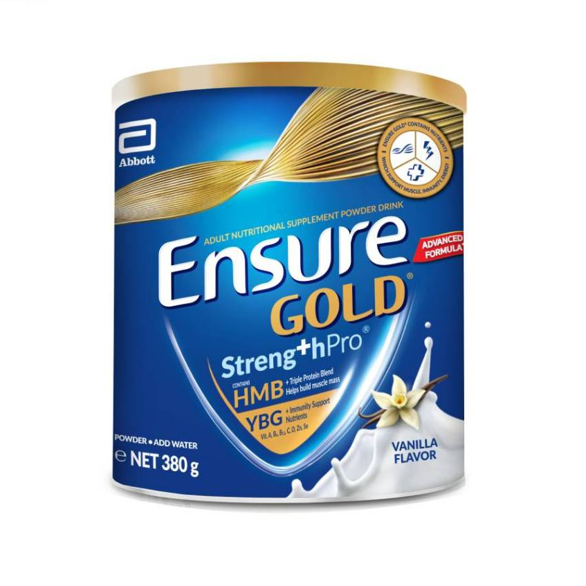 ENSURE Ensure Gold Vanilla 380g Powdered Milk - Adult Supplement ...