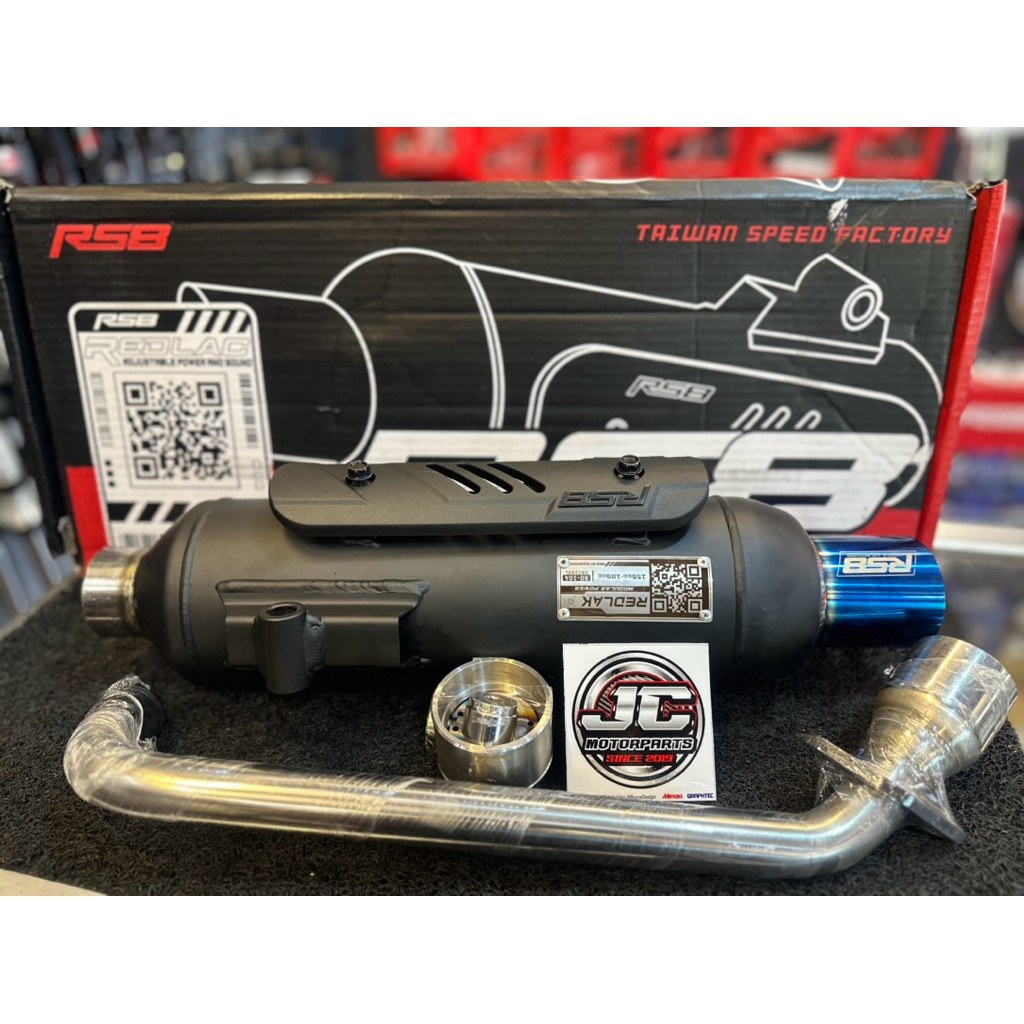 Redlak Pipe LTO-Compliant Exhaust | RS8