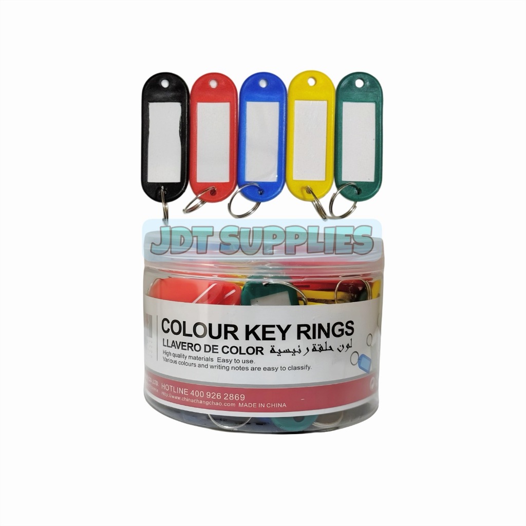 DL Office Colour Key Rings [50pcs] | Shopee Philippines