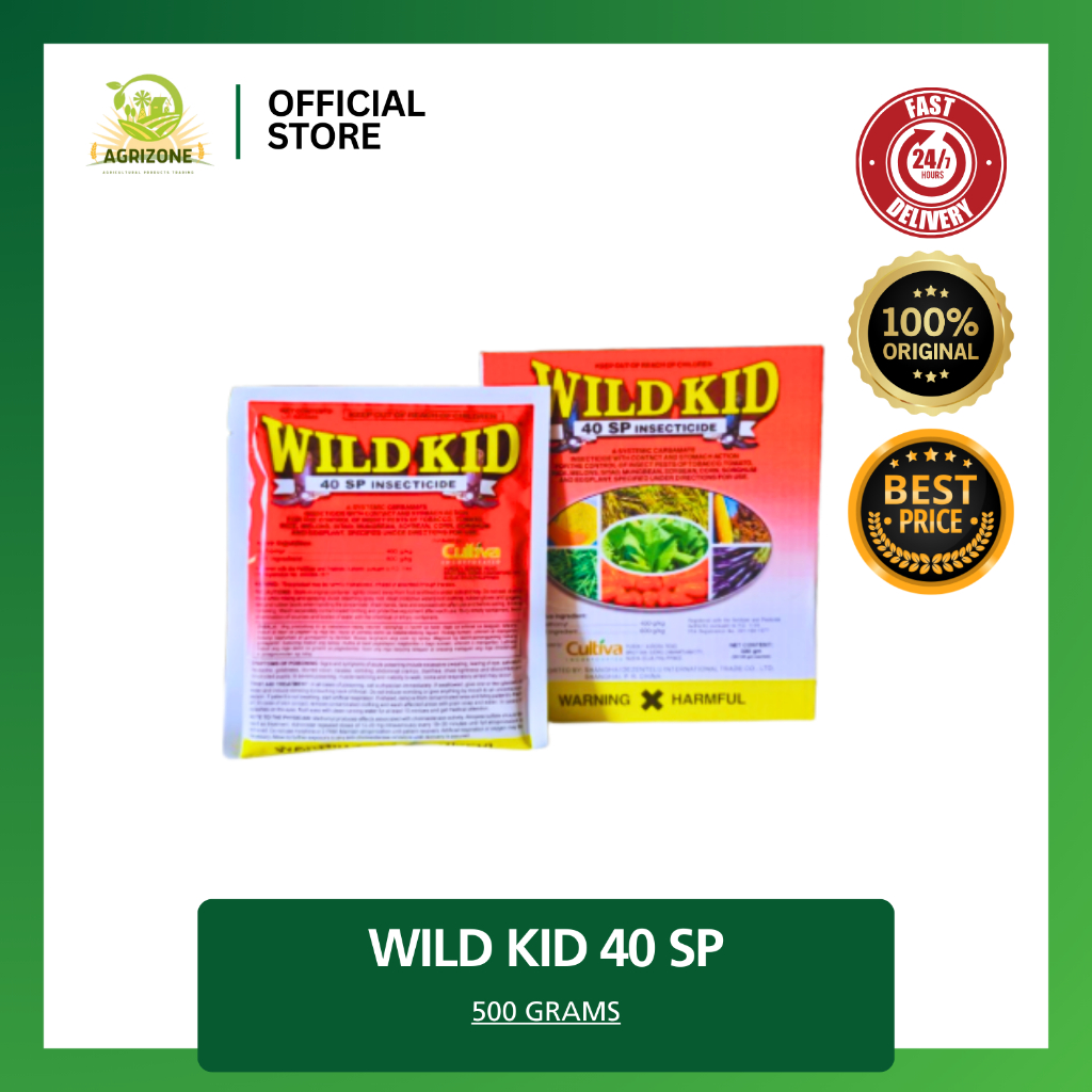 WILD KID 40 SP INSECTICIDE - METHOMYL WILDKID | Shopee Philippines