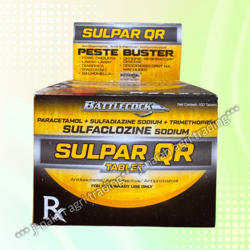 Sulpar QR (Tablet) x100/ 1 Box | Shopee Philippines