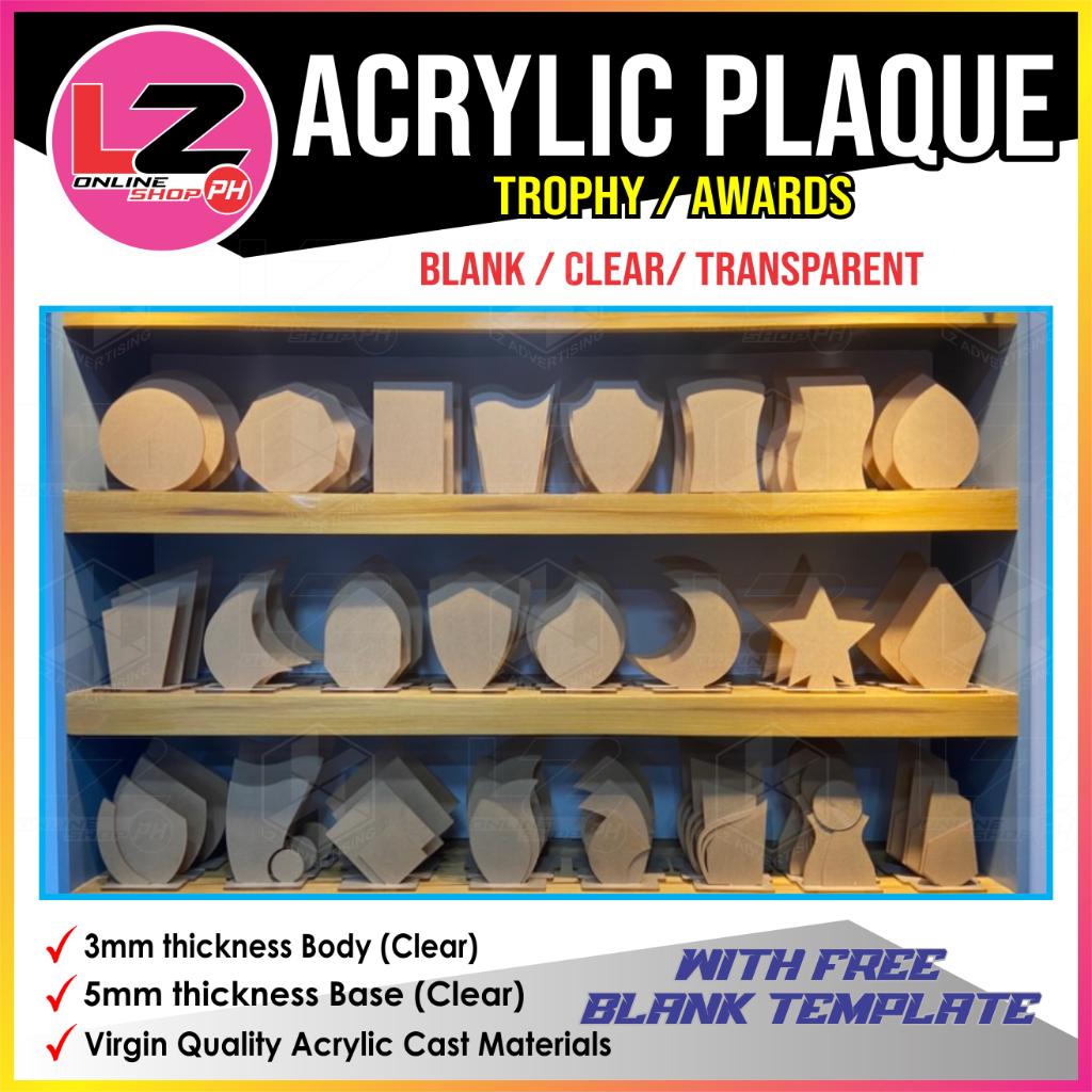 Shop plaque acrylic for Sale on Shopee Philippines