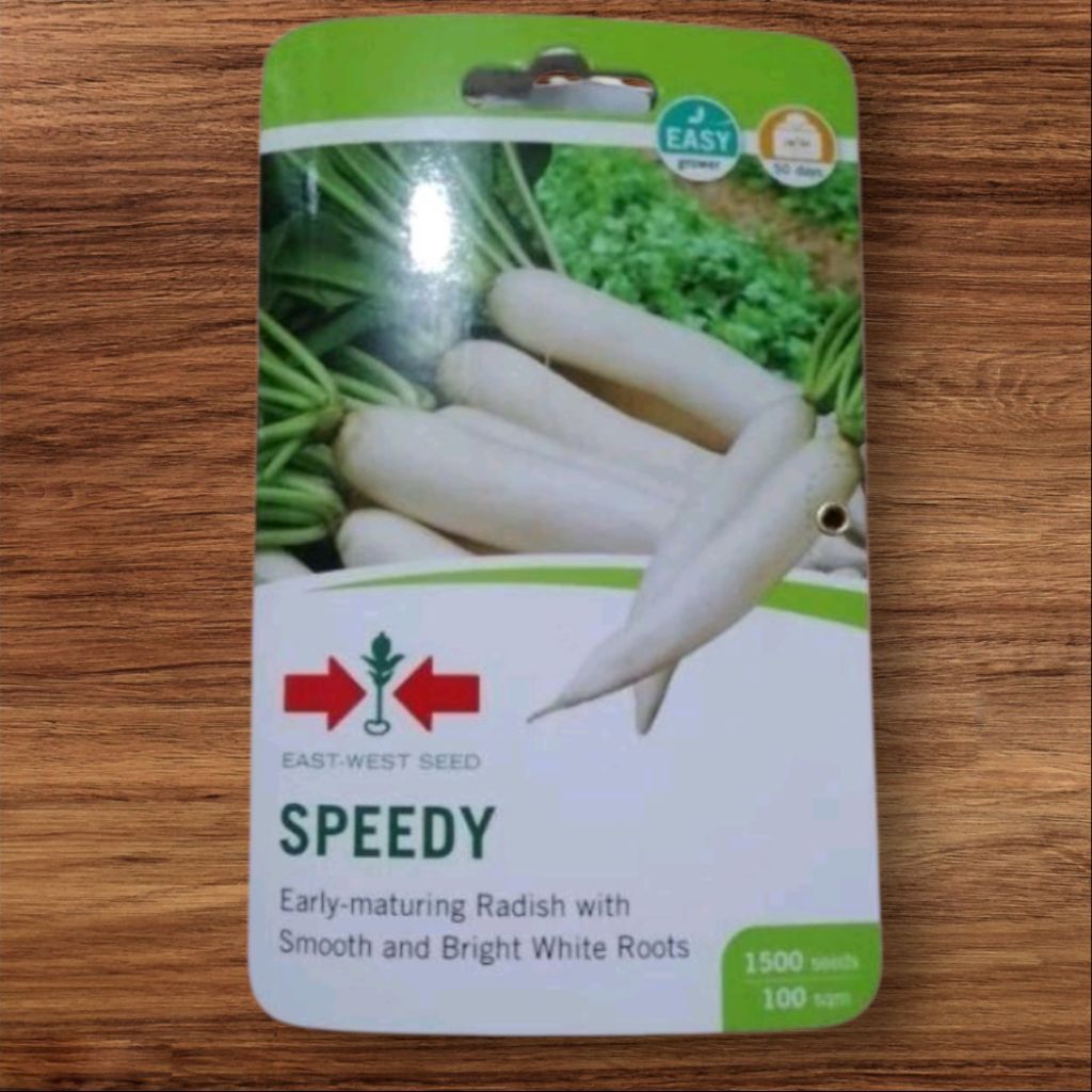 SPEEDY OPV LABANOS SEEDS(1500seeds)by east west | Shopee Philippines