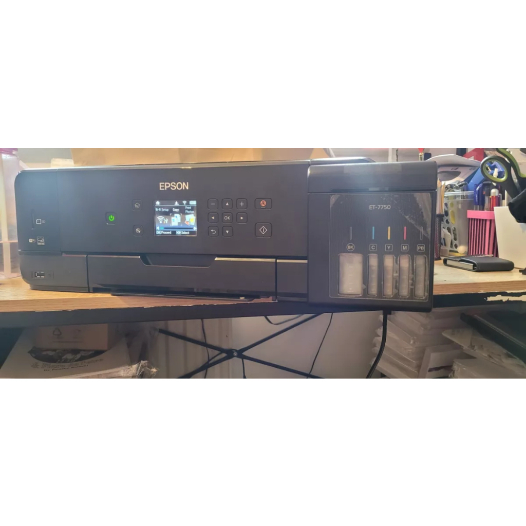 Epson EcoTank 7750 printer scanner all in one wireless with ink ...