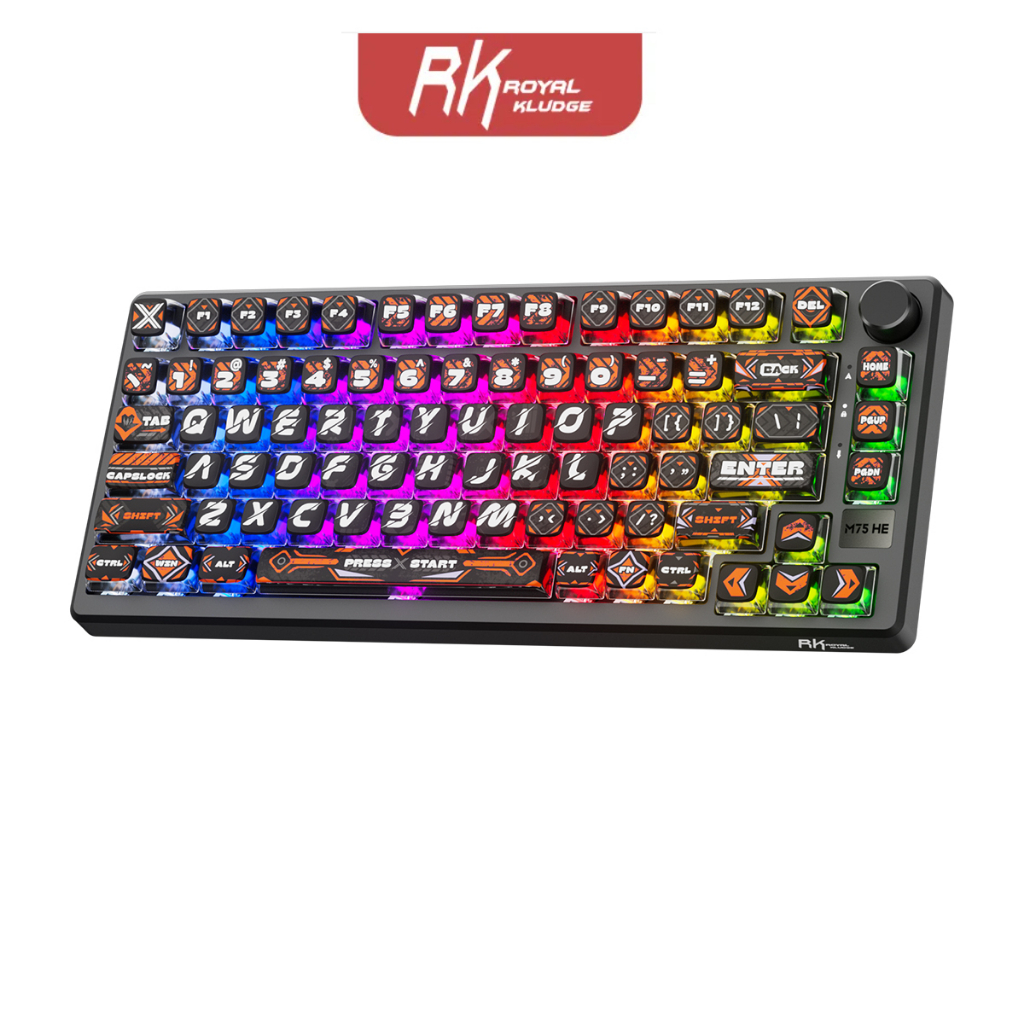 Royal Kludge RKM75 HE 8000Hz 8K 80% With Magnetic Switch Gaming ...