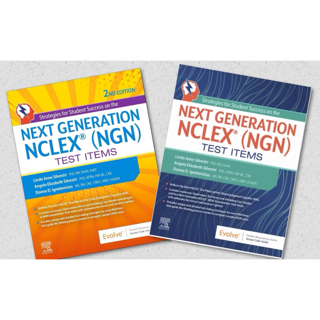 UPDATED! NEXT GENERATION NCLEX (NGN) TEST ITEMS 2nd Edition | Shopee ...